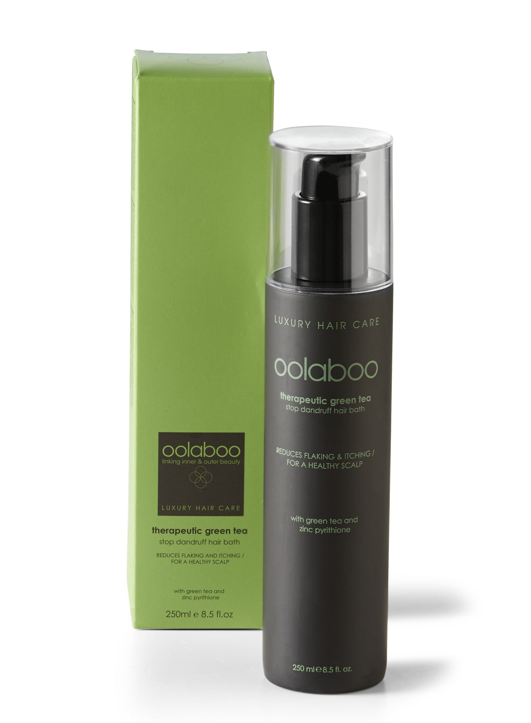 Oolaboo Therapeutic Green Tea Energizing Vitality Shampoo 250 ml